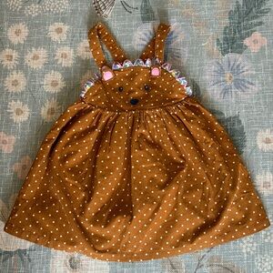 Baby Boden hedgehog pinnie